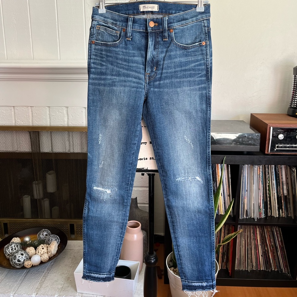 Madewell 9” High Rise Skinny Jeans - Size 28